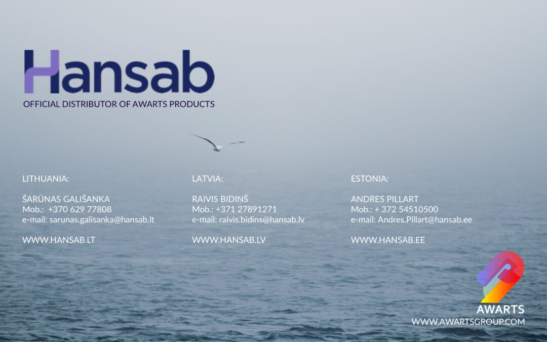 HANSAB – distributor for the Baltic States – Lithuania, Latvia and Estonia