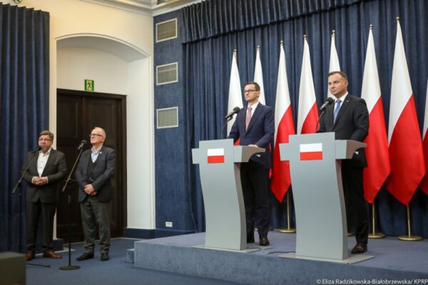 Press conference of The Prime Minister and The President of Poland